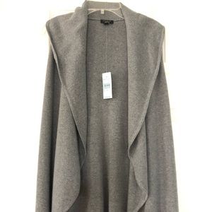 Ann Taylor Factory Sleeveless Open Front Cardigan Vest Size XS Petite